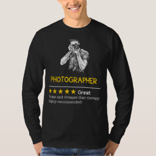 Capture Smiles, Erase Stress: Photographer - Cheap T-Shirt