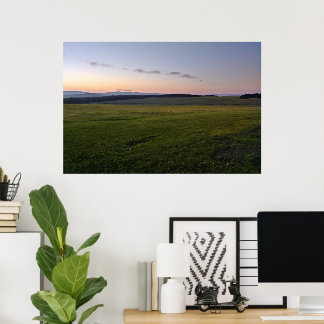 Capture the calm of day's end. poster