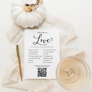 Capture The Love I Spy Wedding Game With QR Invitation
