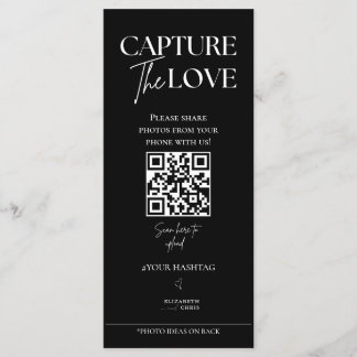Capture The Love Photo I Spy Wedding Game scavenge Menu