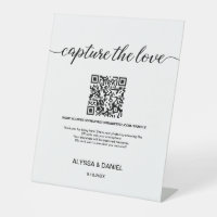 Capture the Love Wedding QR Code Photo sharing