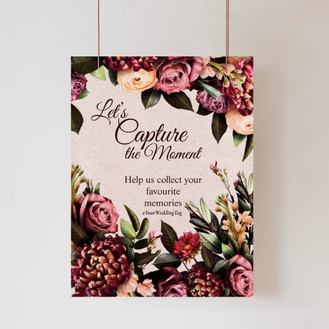 Capture the Moment Wedding Sign (Creator Uploaded)