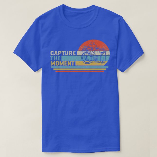 Capture The Moments Shirt, Photographer Gift, Came T-Shirt (Design Front)