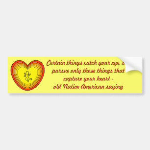 capture your heart bumper sticker