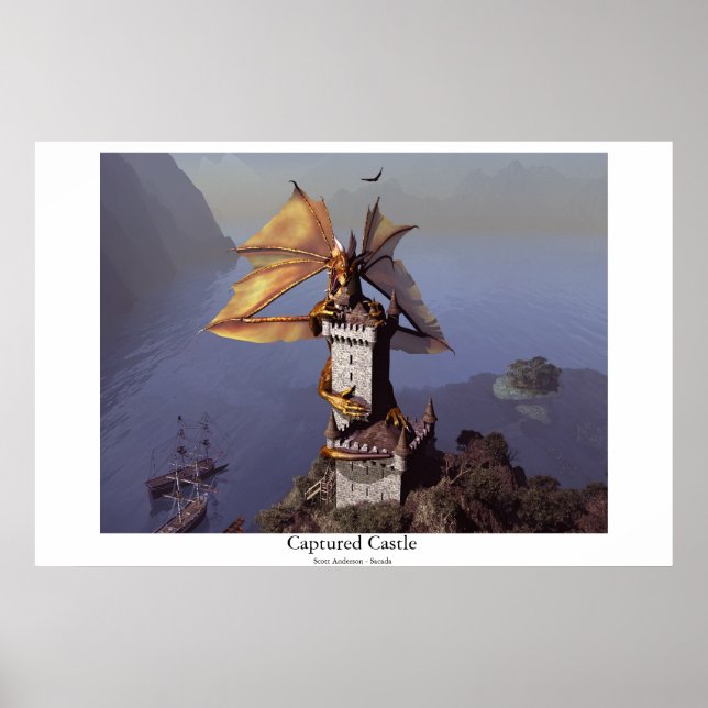 Captured Castle Poster (Front)