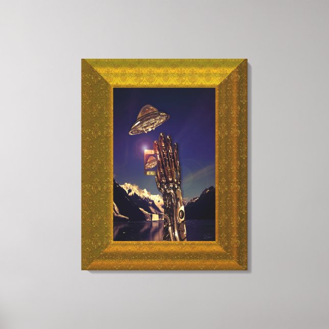 Captured Wrapped Canvas (Front)