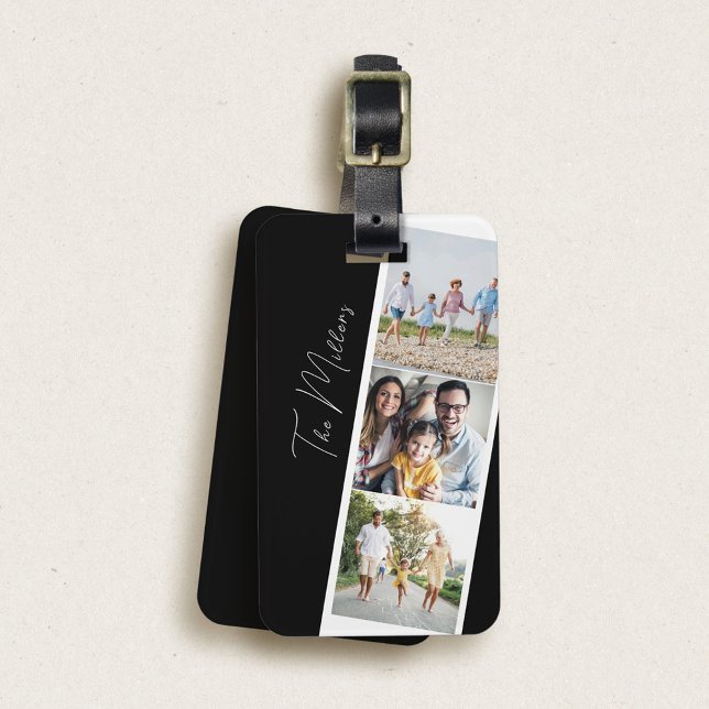 Capturing Moments Photo Collage Luggage Tag (Creator Uploaded)