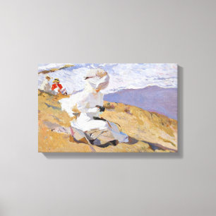 Capturing the moment canvas print
