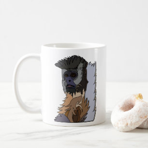 Capuchin Monkey Art Coffee Mug