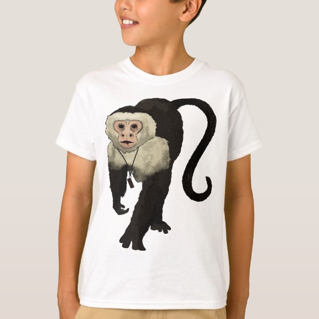 Capuchin Monkey  - Capuchin Monkey T-Shirt (Front)