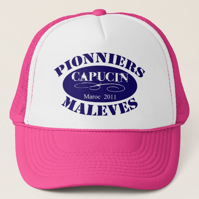 capuchin trucker hat (Front)