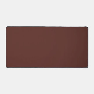 Caput mortuum (solid colour) desk mat