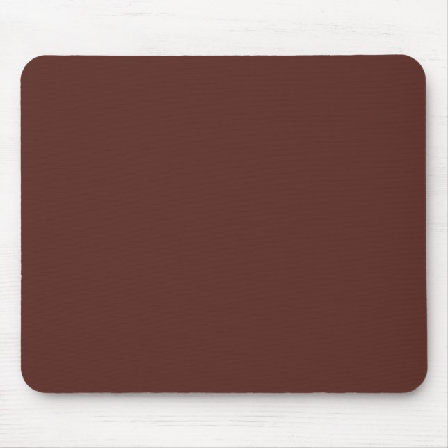 Caput mortuum (solid colour)  mouse mat (Front)