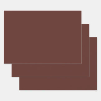Caput mortuum (solid colour) wrapping paper sheet