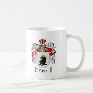 CAPUTO FAMILY CREST -  CAPUTO COAT OF ARMS COFFEE MUG