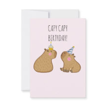 Capy Birthday