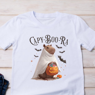 Capy-Boo-Ra Capybara Halloween Funny T-Shirt