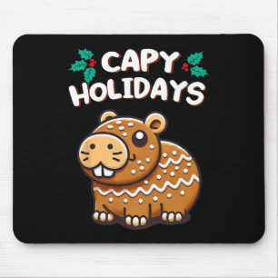 Capy Holidays Christmas Baking Gingerbread Cookie  Mouse Mat