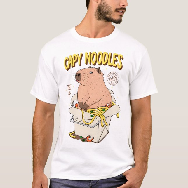 Capy Noodles  T-Shirt (Front)