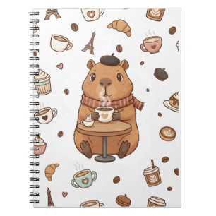 Capy-Paris: A Cozy Sip of Calm Notebook