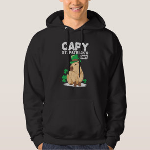 Capy St Patrick's Day Capybaras Capybara   1 Hoodie