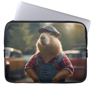 Capy The Mechanic Auto Repairs,  Laptop Sleeve