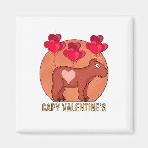 Capy Valentine's Magnet