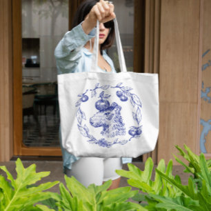 Capybara Animal With Apples Tote Bag