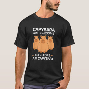 Capybara Are Awesome Funny Halloween Capybara T Sh T-Shirt