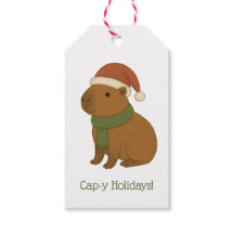 Capybara at Christmas