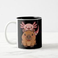 Capybara Axolotl Kawaii Animal Lover Zoo Day