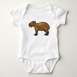 Capybara Baby Bodysuit