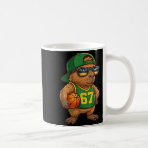 Capybara Basketball 67 Gen Alpha Slang Srts Men Bo Coffee Mug