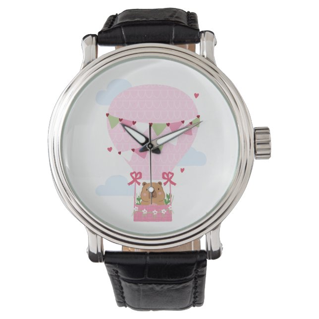 Capybara Birthday Party Kids Watch (Front)