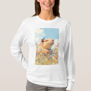 Capybara Blissful Happiness T-Shirt