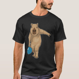 Capybara Bowling Bowling ball T-Shirt