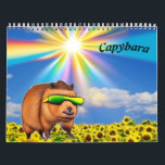 Capybara  calendar<br><div class="desc">Beautiful Colourful Art Nice Art Work Calendar 
Nice Gift For Friends Family Love-ones 
For Birthday Christmas Wedding Thank you Gift</div>