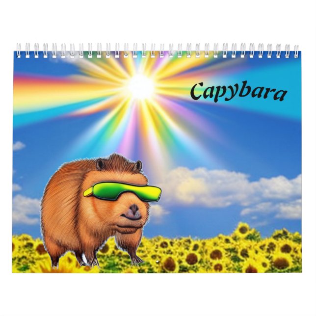 Capybara  calendar (Cover)