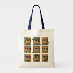 Capybara Calm Crew Tote Bag