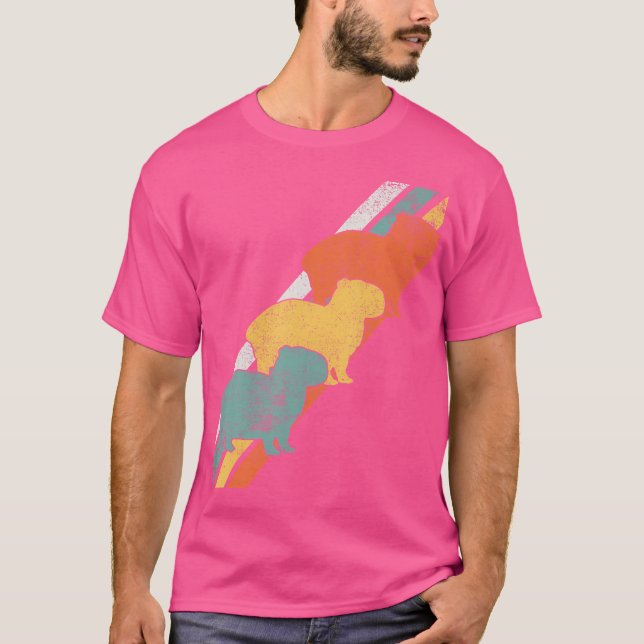 Capybara Capybaras T-Shirt (Front)