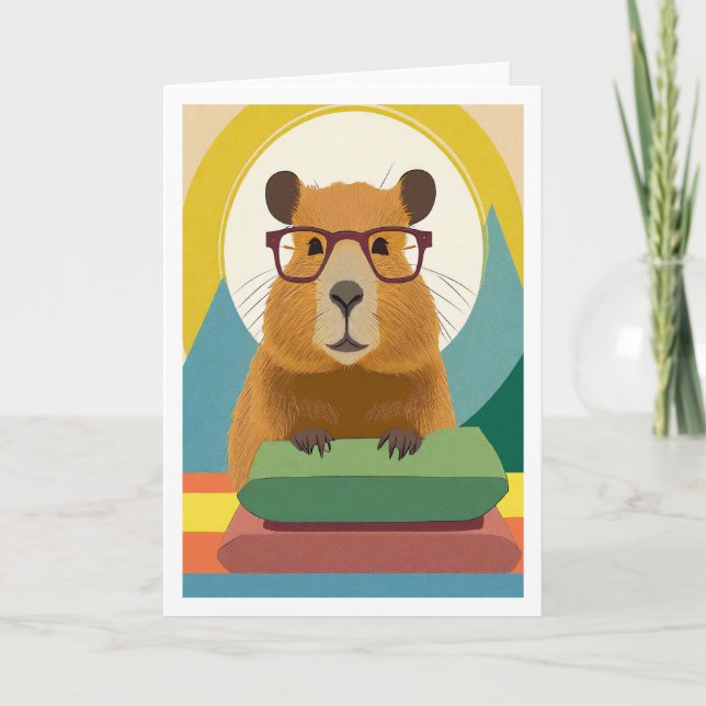 Capybara Card (Front)