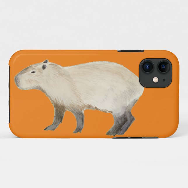 Capybara Case-Mate iPhone Case (Back (Horizontal))