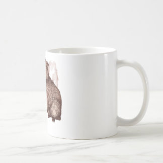 capybara - chocolate coffee mug