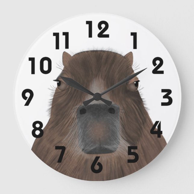 Capybara Clock (Front)