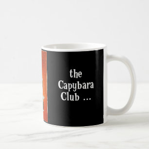 Capybara Club Coffee Mug