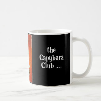 Capybara Club Coffee Mug