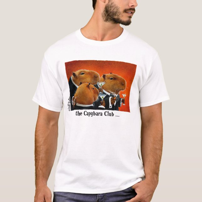Capybara Club T-Shirt (Front)