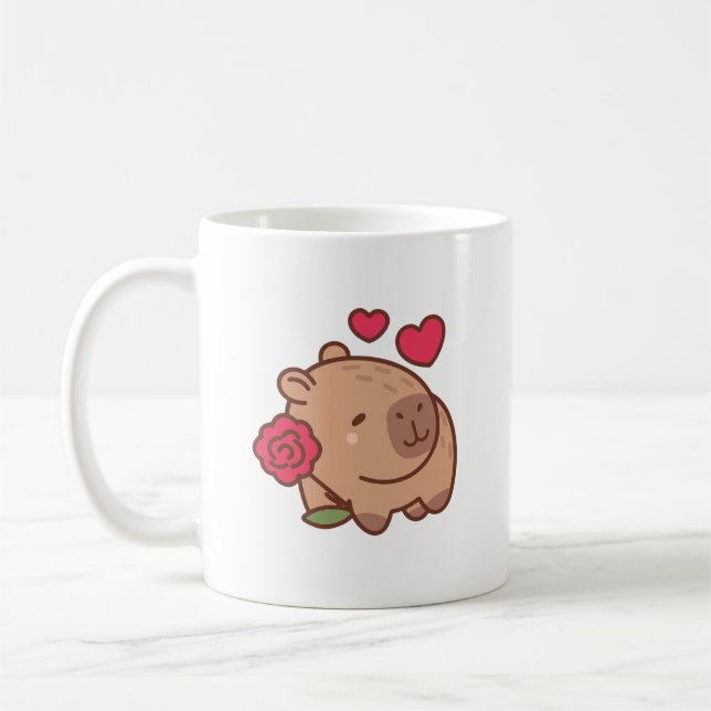 Capybara Coffee Mug (Left)
