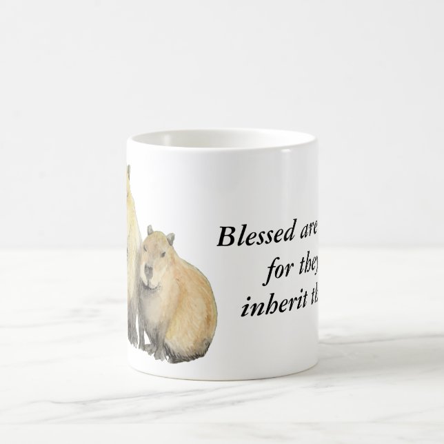 Capybara Coffee Mug (Center)