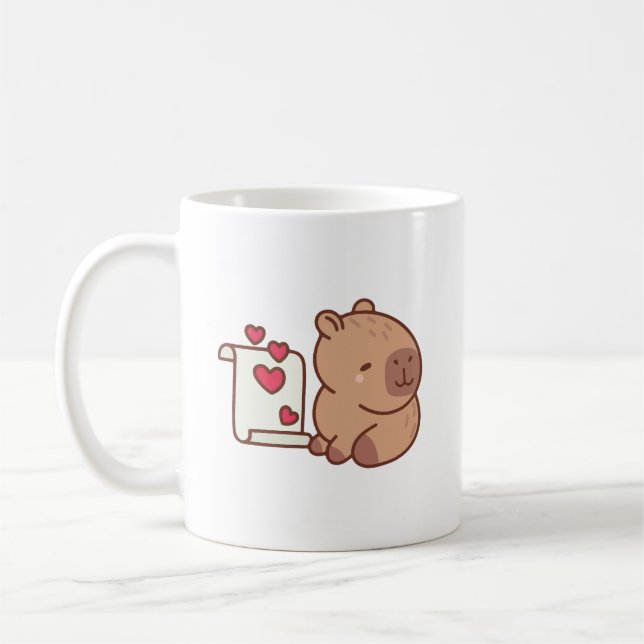 Capybara Coffee Mug (Left)